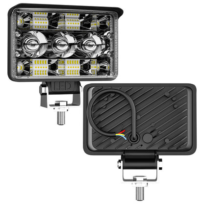2pcs Work Lights LED Spot Lights with Protective Cover