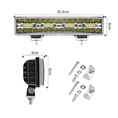 LED Light Bar Kit, 31W off Road Light LED Work Light