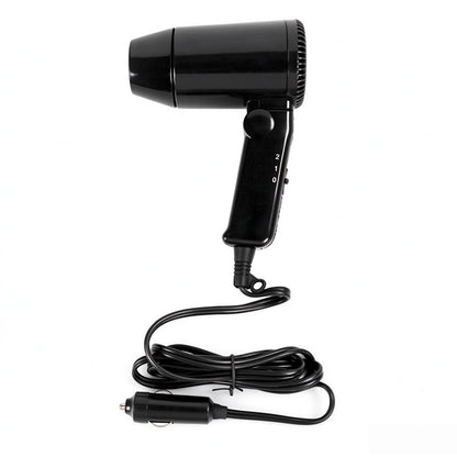 12V Portable Hair Dryer Car Caravan Camping Travel