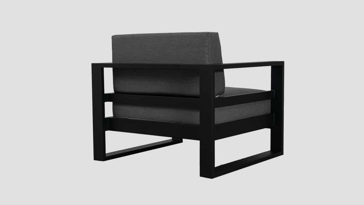 TASMAN ALU SINGLE SOFA