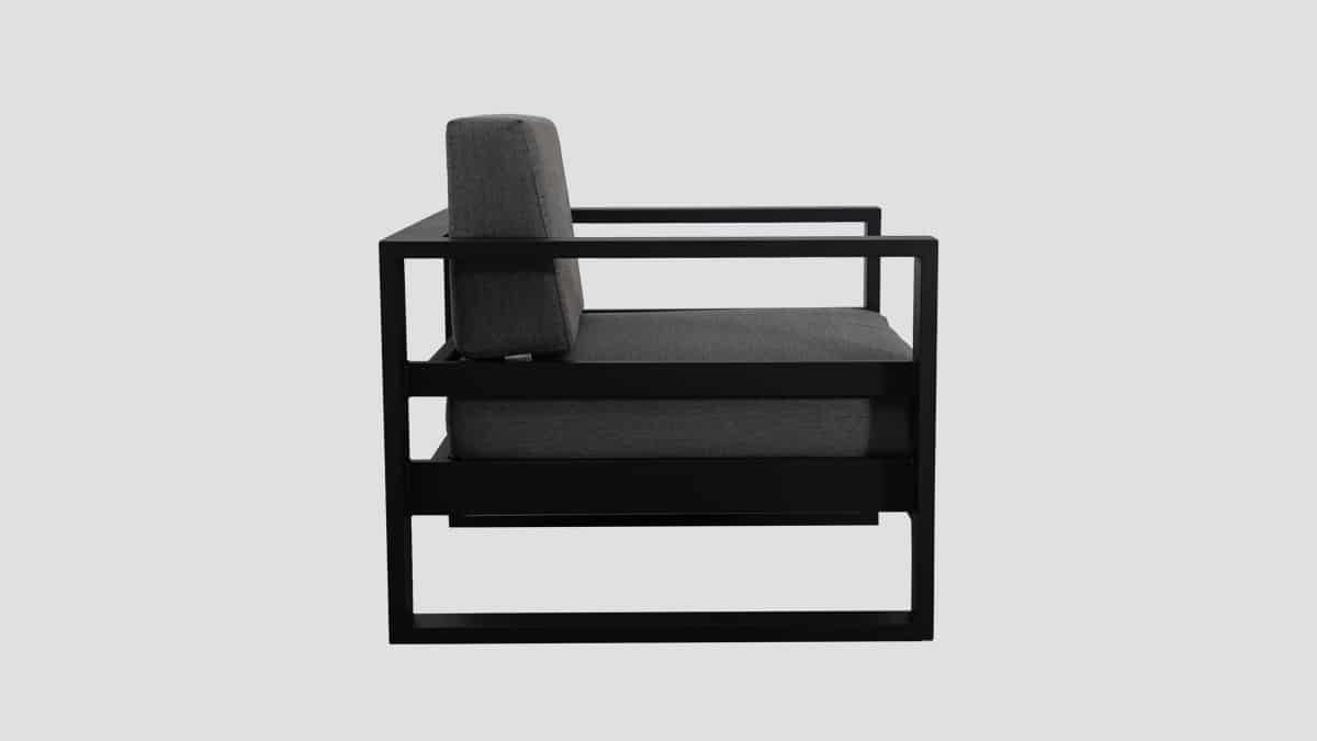 TASMAN ALU SINGLE SOFA
