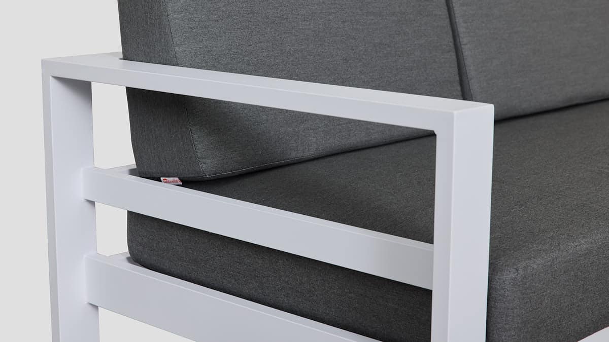 TASMAN ALU DOUBLE SOFA