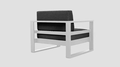 TASMAN ALU SINGLE SOFA