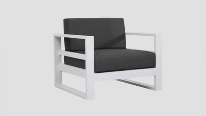 TASMAN ALU SINGLE SOFA