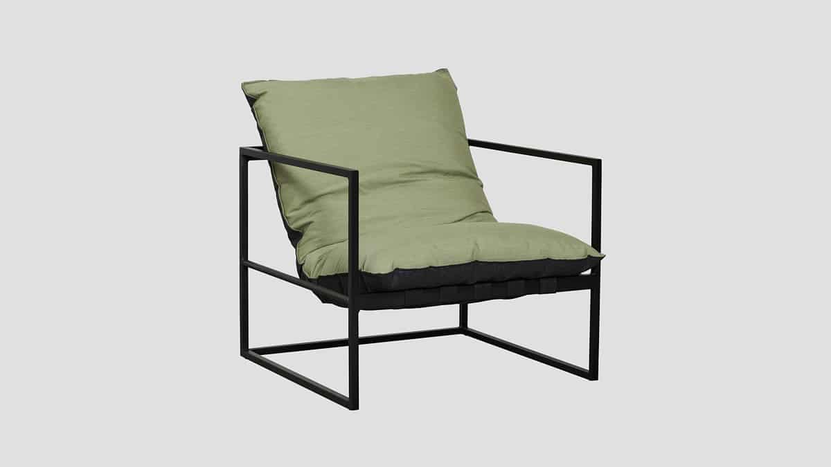 TEKAPO SINGLE SOFA - CANVAS ALMOND
