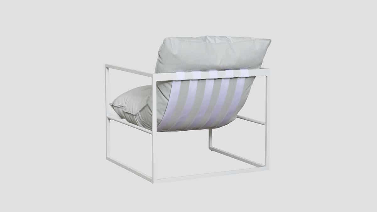 TEKAPO SINGLE SOFA - MARBLE