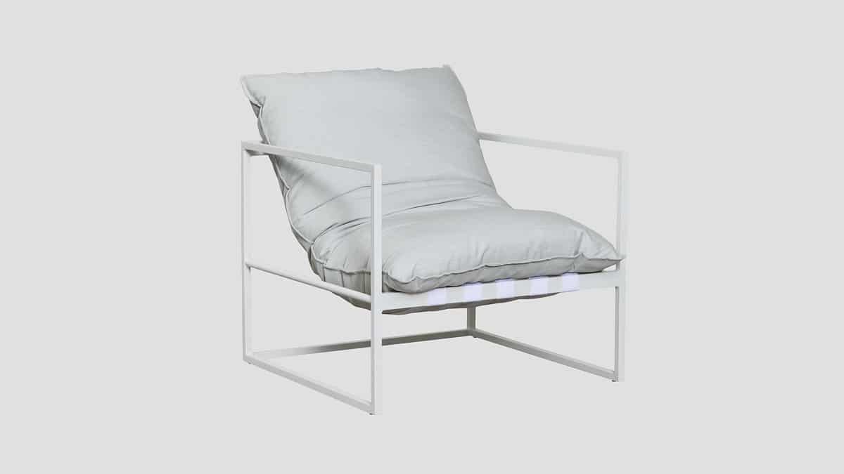 TEKAPO SINGLE SOFA - MARBLE
