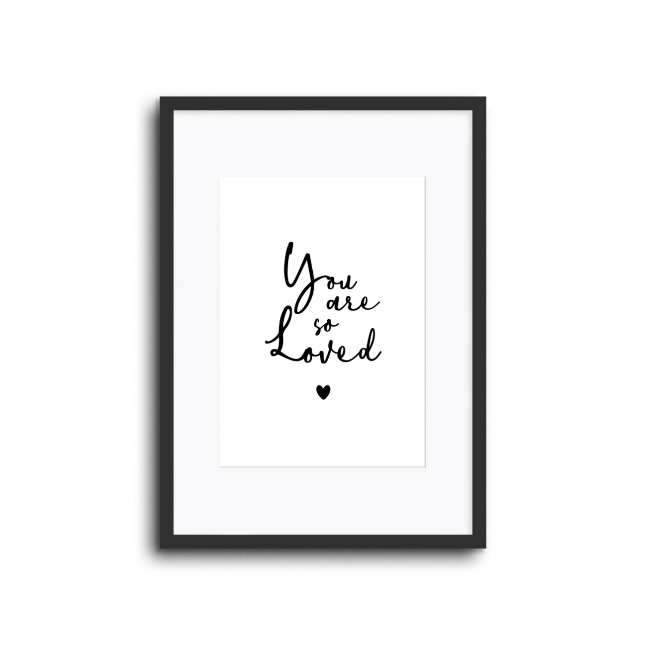 Wall Print |  You Are So Loved