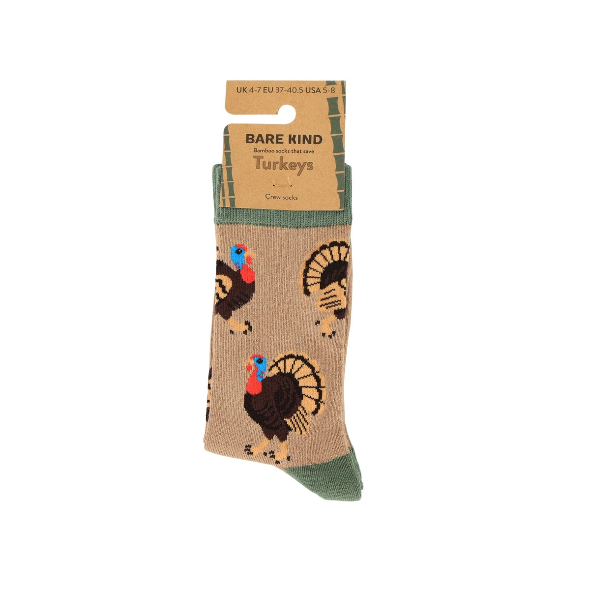 Save the Turkey Bamboo Socks