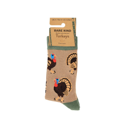 Save the Turkey Bamboo Socks