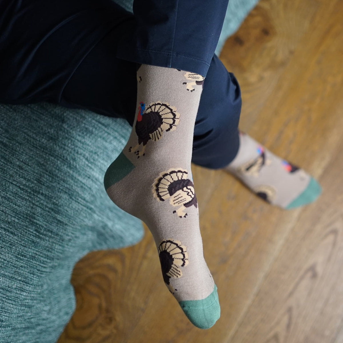 Save the Turkey Bamboo Socks