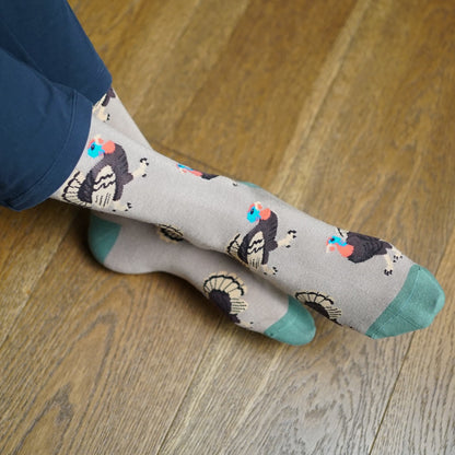 Save the Turkey Bamboo Socks