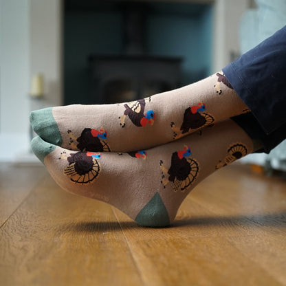 Save the Turkey Bamboo Socks