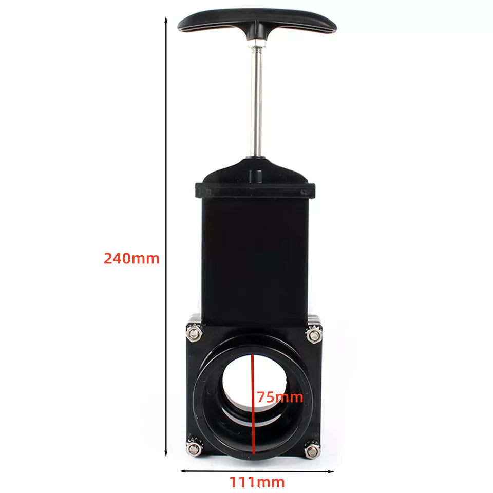 RV Campervan Drain Standard Waste Valve
