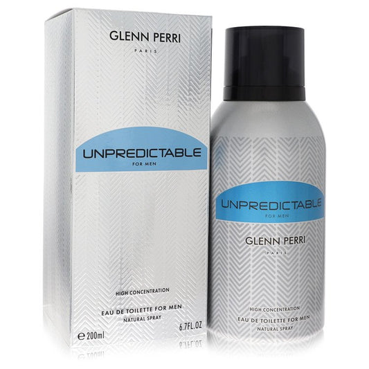 Unpredictable High Concentration Eau De Toilette Spray by Glenn Perri 200 ml