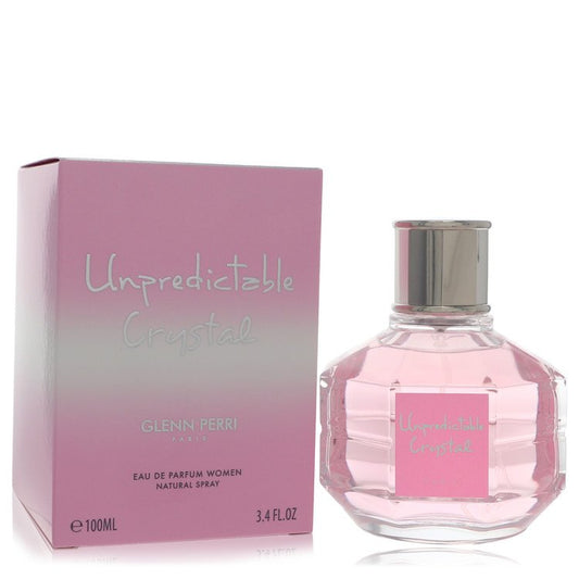 Unpredictable Crystal Eau De Parfum Spray by Glenn Perri 100 ml