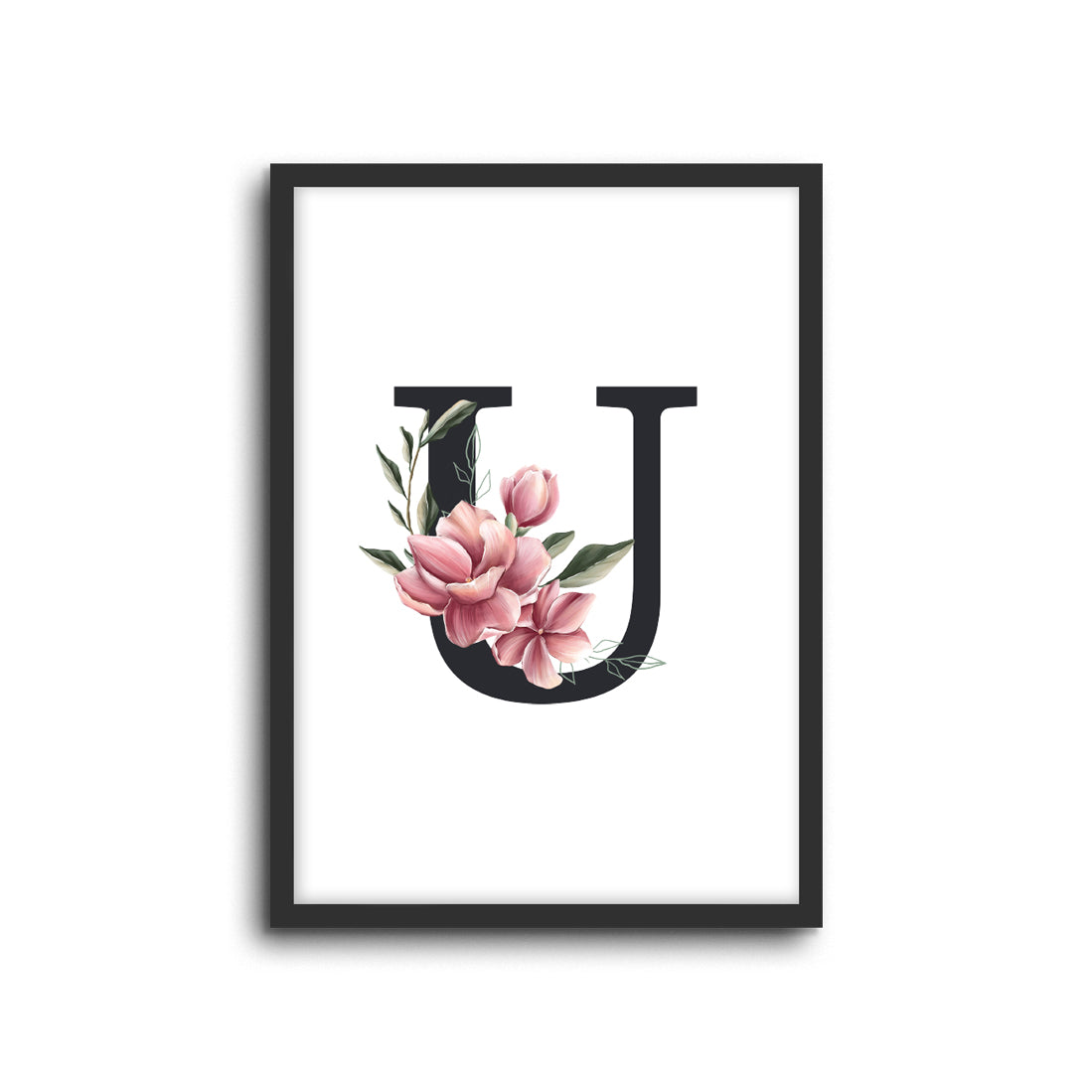 Wall Print |  Magnolia Initials