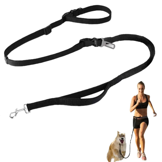 Nylon Hands-Free Dog Leash (2.5×250cm)