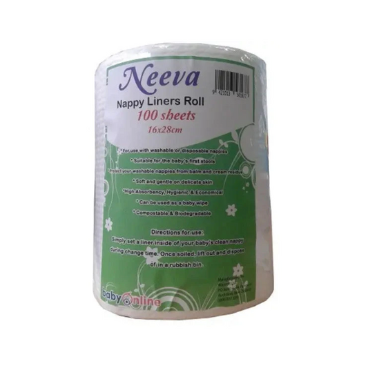 Neeva Nappy Liners - ROLL 100 Sheets