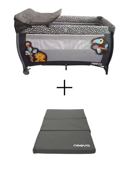 Neeva 3-in-1 Portacot Grey