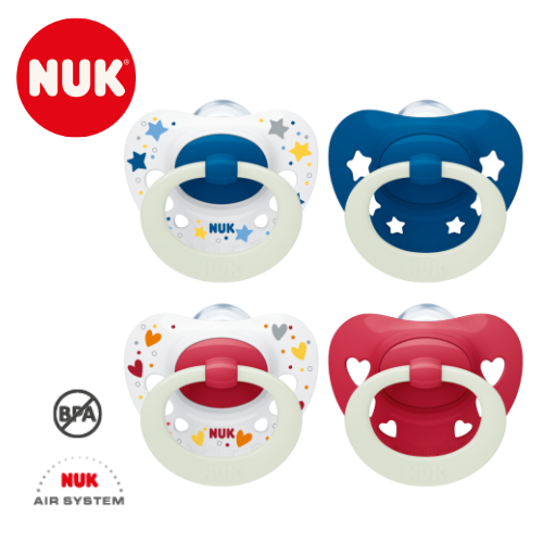 NUK Signature Night Silicone Soother