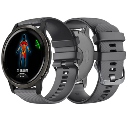 Silicone Strap for the Garmin Forerunner 965 Series (available in 10 colours)
