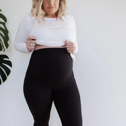 Milkbar Active Leggings | Extra High Waist 7/8 | Black - Babyonline