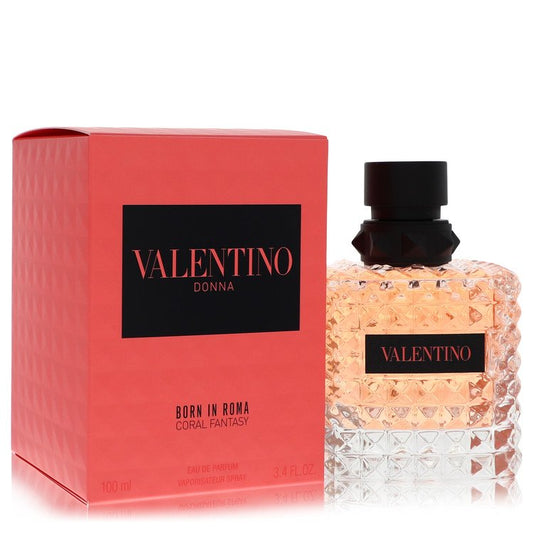 Valentino Donna Born In Roma Coral Fantasy Eau De Parfum Spray by Valentino 100 ml