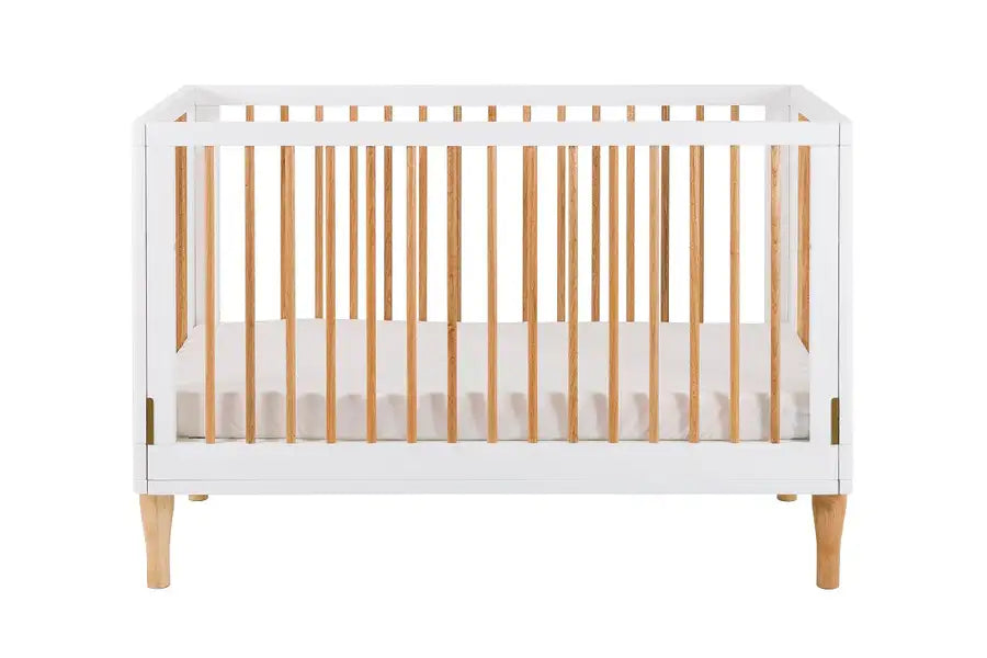 Kapai VEGA Wooden Drop Side Cot with Bed Guard - Babyonline