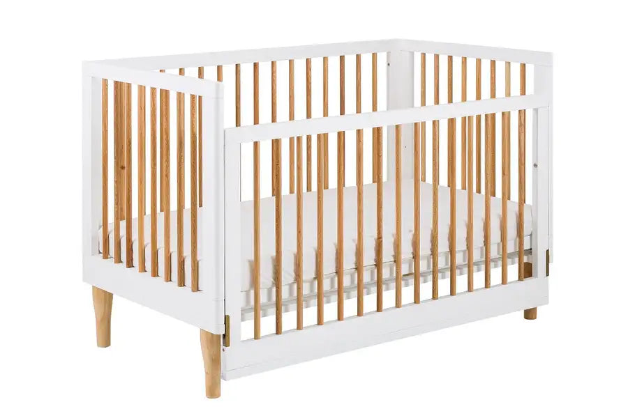 Kapai VEGA Wooden Drop Side Cot with Bed Guard - Babyonline