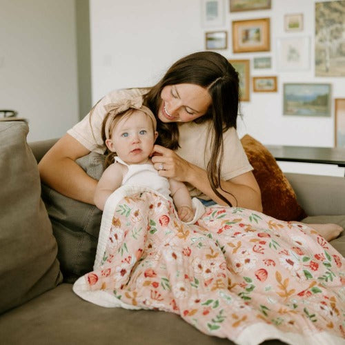 Little Unicorn Cotton Muslin Baby Blanket