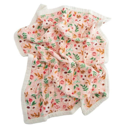 Little Unicorn Cotton Muslin Baby Blanket