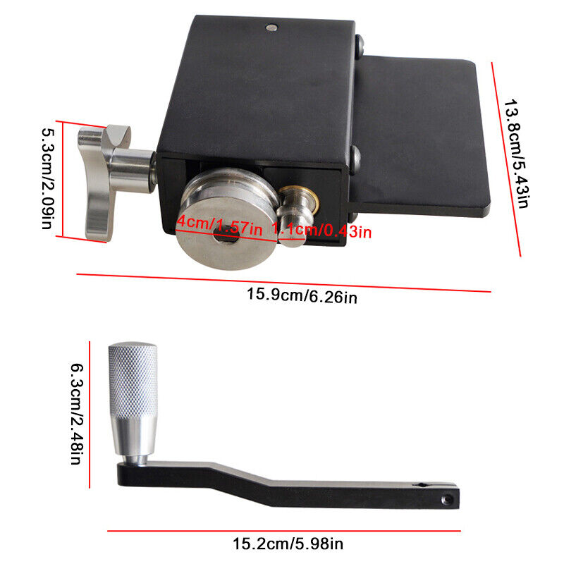 Tube Pipe Tubing Beader Tool Bead Roller Intake and Intercooler Piping Fits 5/8"