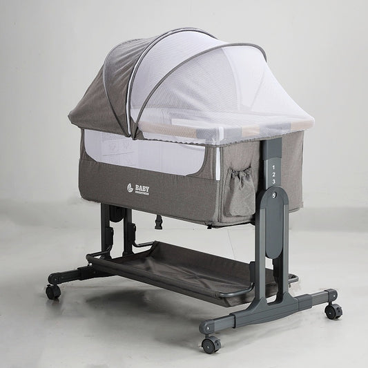 Baby Brightness Co Sleeper Bassinet Grey