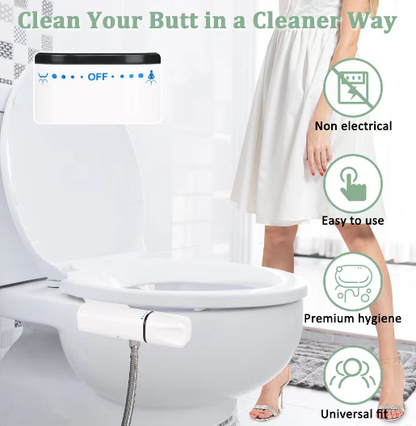 Adjustable Bidet Attachment Sprayer For Toilet