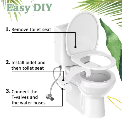 Adjustable Bidet Attachment Sprayer For Toilet