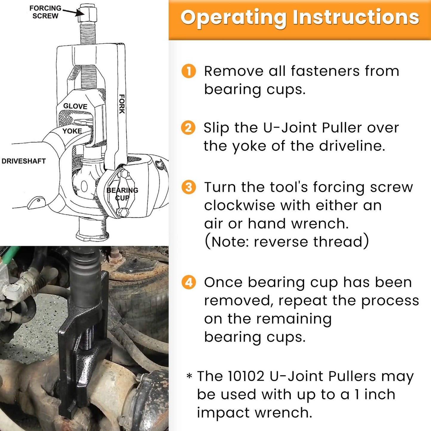 Universal Joint Puller Class 6-8