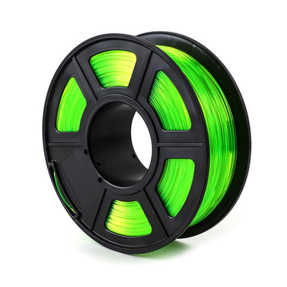 1KG PETG 1.75mm 3D Printer Printing Filament - Transparent Green