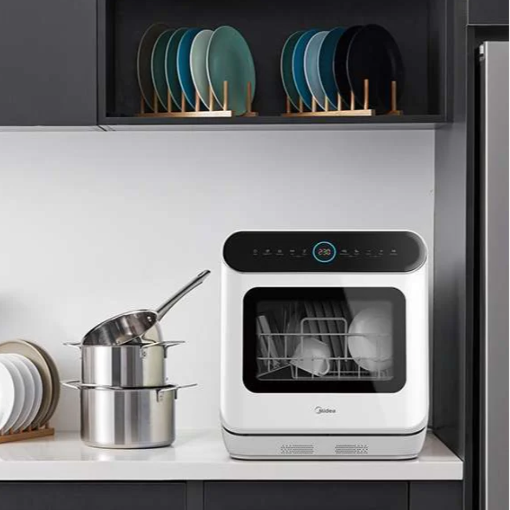 Midea 3 Place Setting Bench Top Mini Dishwasher 3-year Warranty