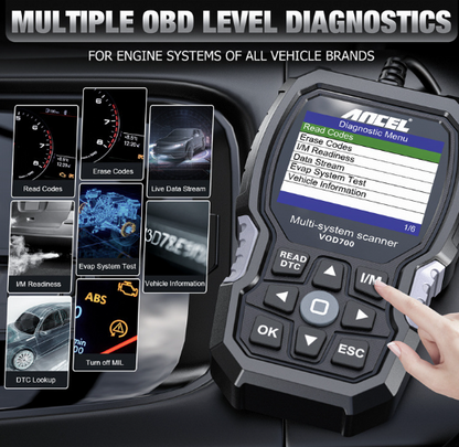 ANCEL VOD700 All Systems Diagnostic Scan Tool