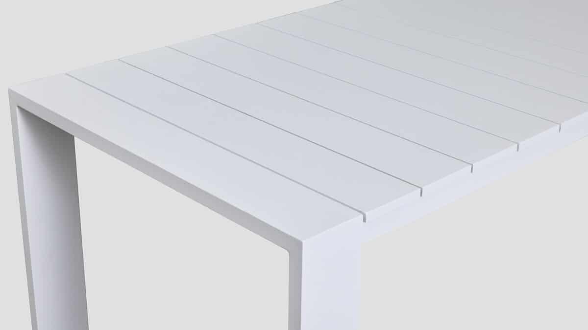WAIHEKE ALU DINING TABLE 2.4L x 1.0W