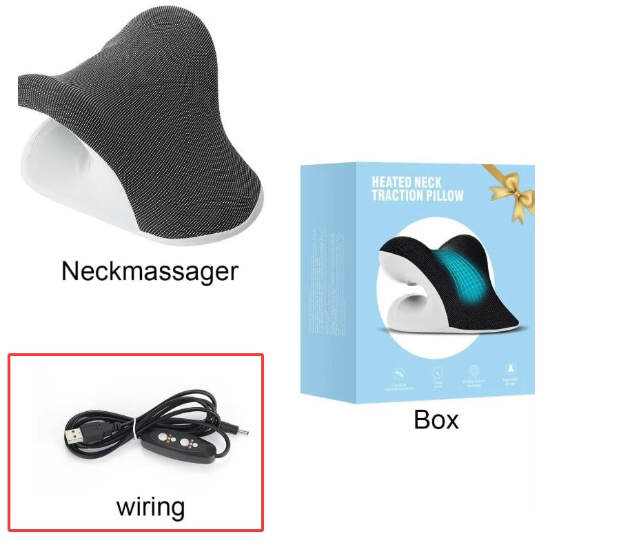 Heated Neck Massage Pillow