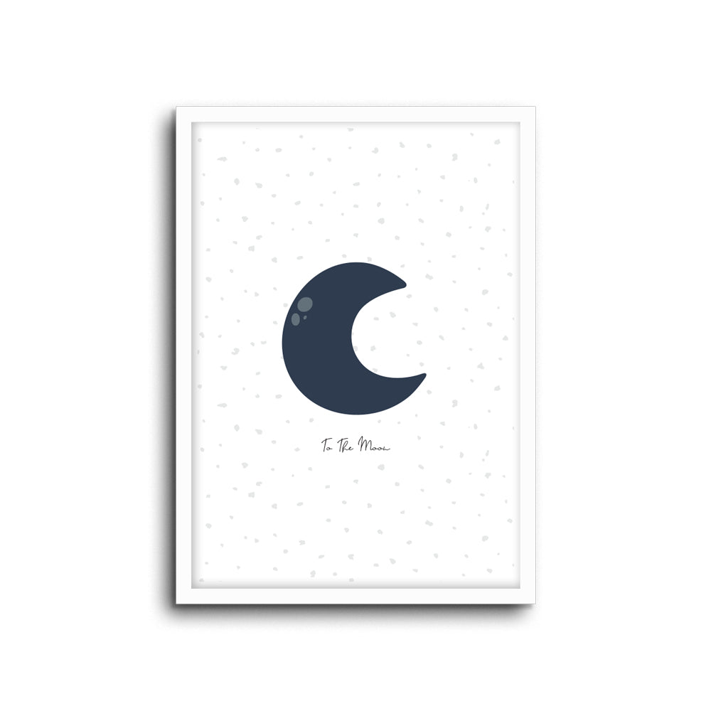Wall Print |  To The Moon