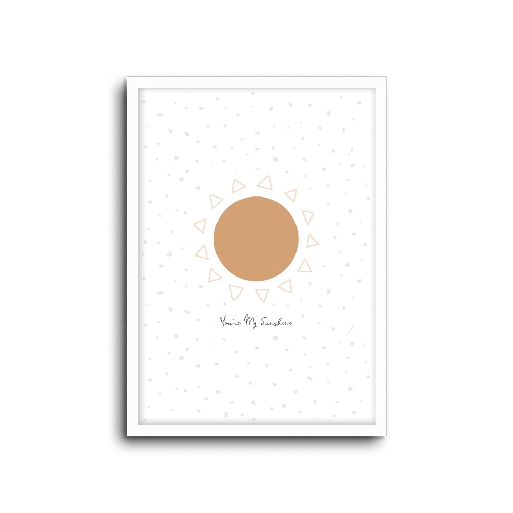 Wall Print |  You're My Sunshine