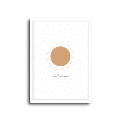 Wall Print |  You're My Sunshine