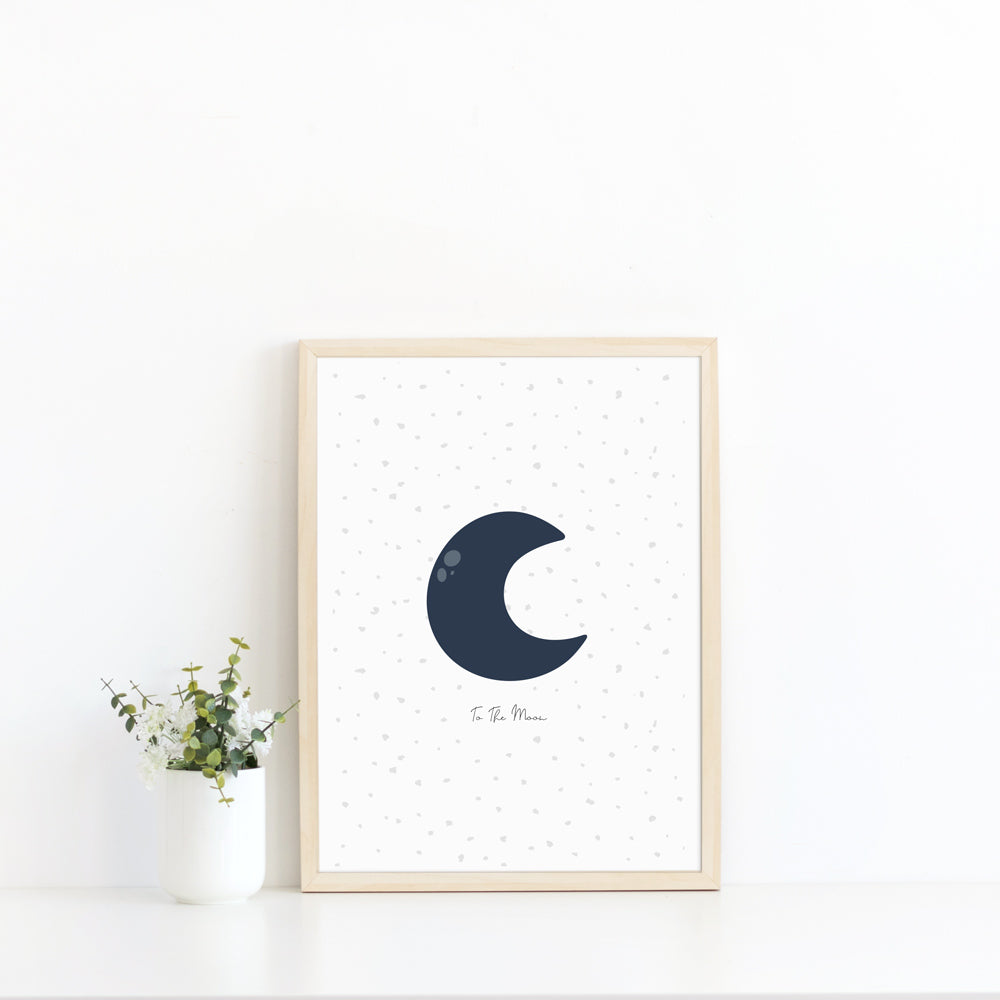 Wall Print |  To The Moon
