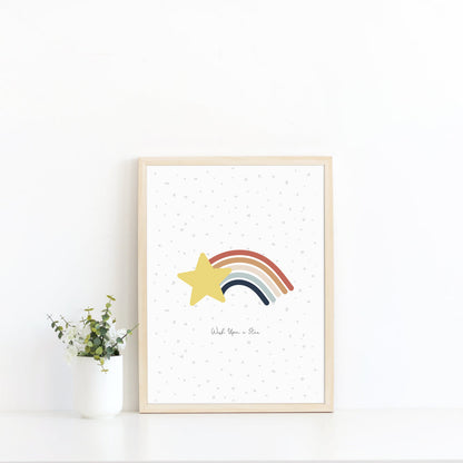 Wall Print |  Wish Upon A Star