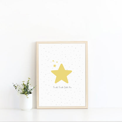 Wall Print |  Twinkle Star
