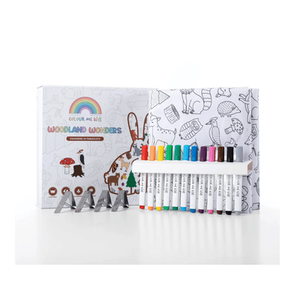 Colour Me Kids - Washable Colouring In Tablecloth Set