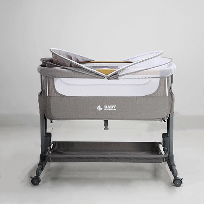 Baby Brightness Co Sleeper Bassinet Grey